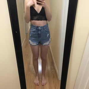 Topshop mom shorts